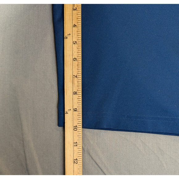 Under Armor Athletic Shorts Medium Men's Blue Loose Fit Drawstring Quick Dry - Picture 6 of 6